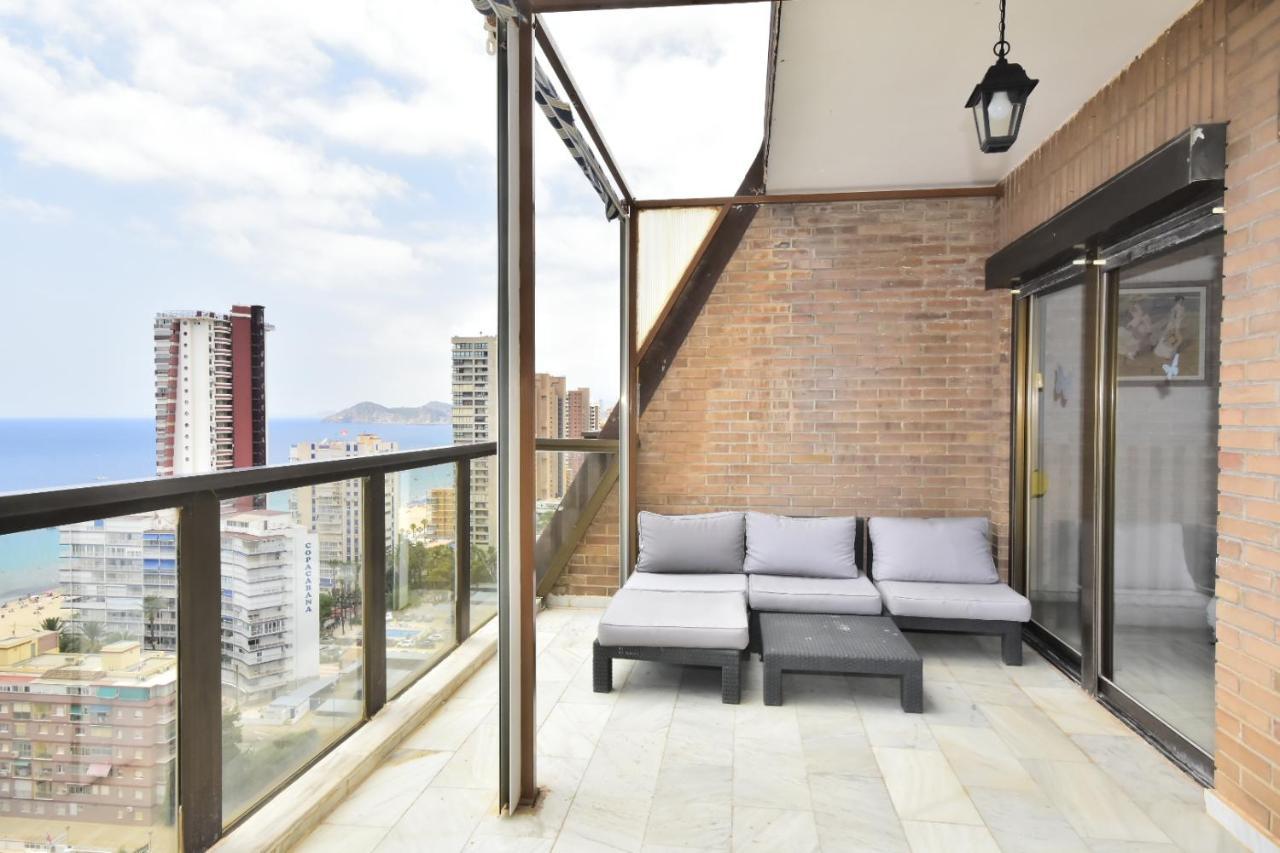 Atico Con Gran Terraza Leilighet Benidorm Eksteriør bilde